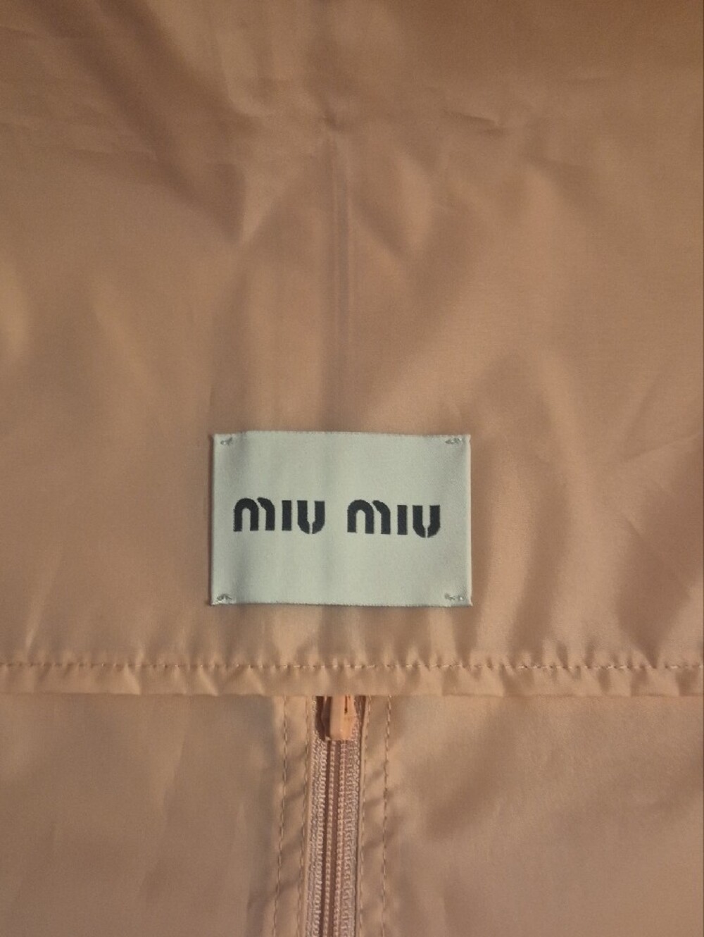 Miu Miu 4 Piece Bundle Pale Blush Garment bag. NWOT - Picture 2 of 5